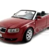 Audi A4 Red Convertible 1/18 Diecast Model Car Motormax 73148