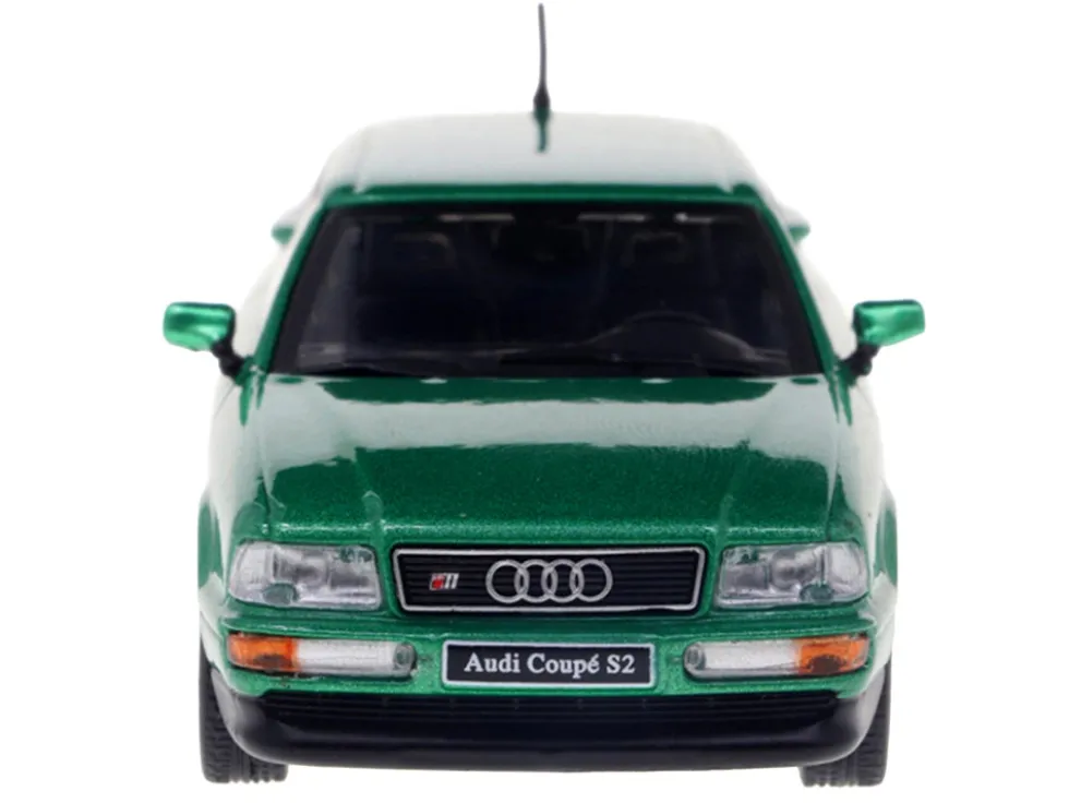 1994 Audi Coupe S2 Cricket Green Metallic 1/43 Diecast Model Car by Solido