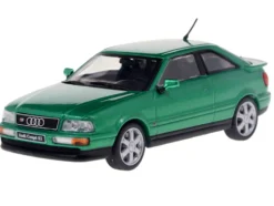 1994 Audi Coupe S2 Cricket Green Metallic 1/43 Diecast Model Car by Solido