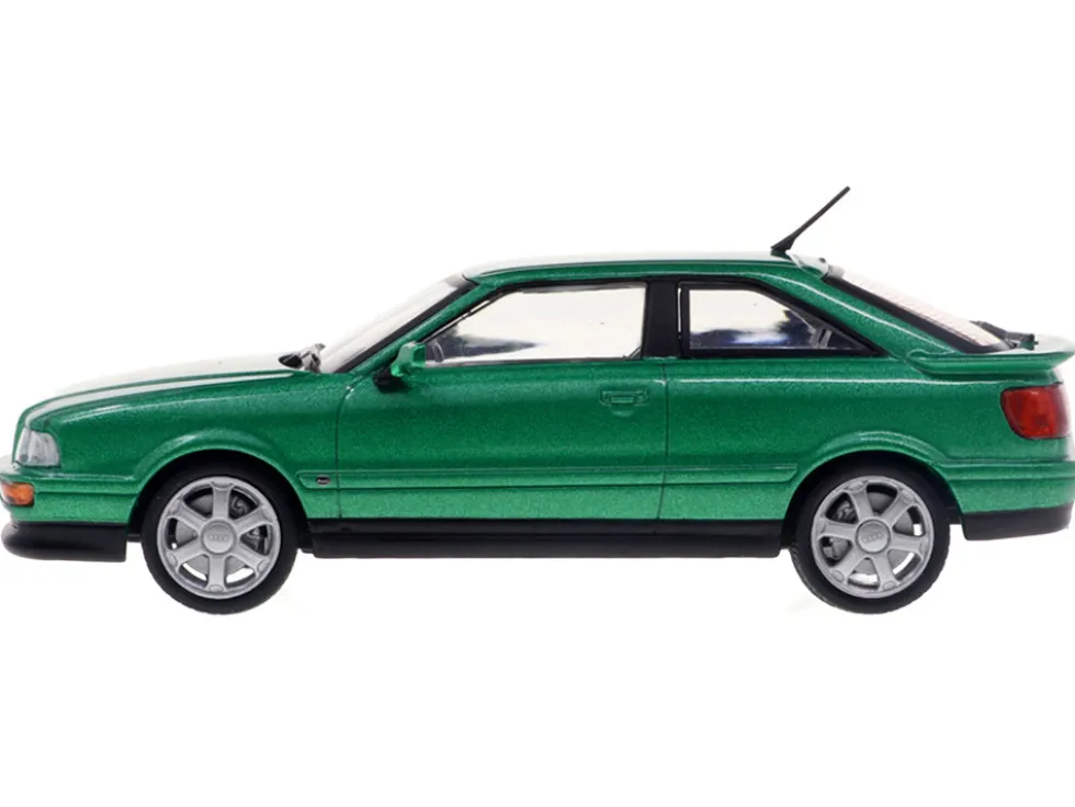 1994 Audi Coupe S2 Cricket Green Metallic 1/43 Diecast Model Car by Solido