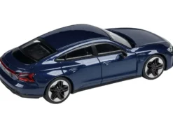 Audi E tron GT RS Ascari Blue Metallic 1/64 Diecast Model Car Paragon Models PA-55335