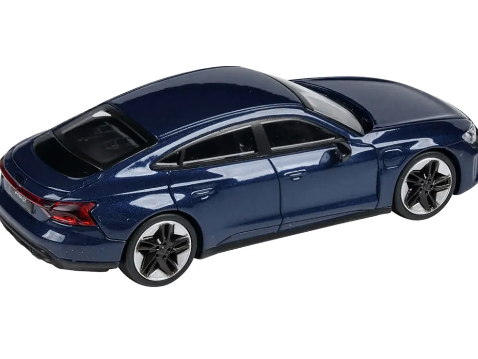 Audi E tron GT RS Ascari Blue Metallic 1/64 Diecast Model Car Paragon Models PA-55335