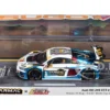 Audi R8 LMS GT3 evo II #30 James Yu "Uno Racing Team" "Macau GT Cup - FIA GT World Cup" (2024) with A4 Poster "Hobby43" Series 1/43 Diecast Model Car by Tarmac Works
