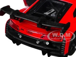 Audi R8 LMS GT3 Red Timeless Legends Series 1/24 Diecast Car Model Motormax 79380RD