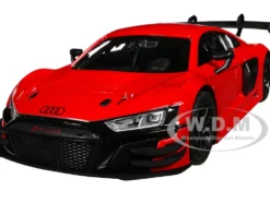 Audi R8 LMS GT3 Red Timeless Legends Series 1/24 Diecast Car Model Motormax 79380RD