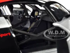 Audi R8 LMS GT3 Silver Metallic with Graphics GT Racing Series 1/24 Diecast Model Car Motormax 73788sil
