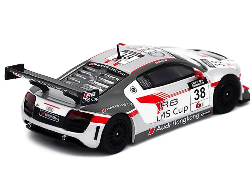 Audi R8 LMS #38 Marchy Lee "Macau GT Cup" (2013) 1/64 Diecast Model Car by Pop Race