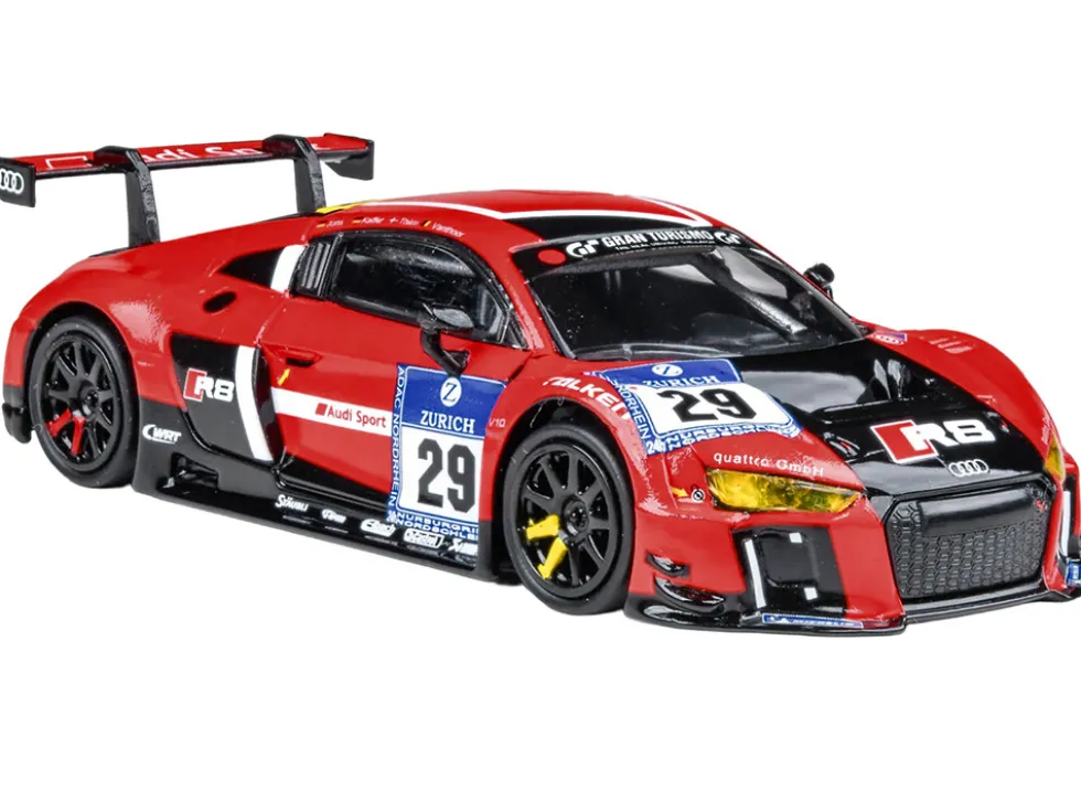 Audi R8 LMS #29 Nicki Thiim - Christer Jons - Pierre Kaffer "Audi Sport Team WRT" "24 Hours of Nurburgring" (2015) 1/64 Diecast Model Car by Paragon Models
