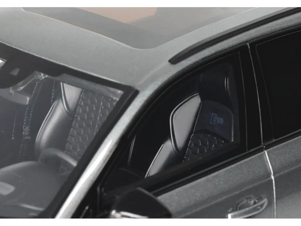 Audi RS 4 Competition Gray Metallic 1/18 Model Car by GT Spirit