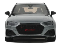 Audi RS 4 Competition Gray Metallic 1/18 Model Car by GT Spirit