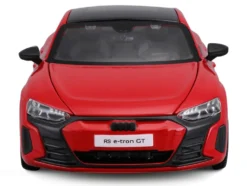 2022 Audi RS e Tron GT Red with Black Top and Sunroof Special Edition Series 1/25 Diecast Model Car Maisto 32907RD