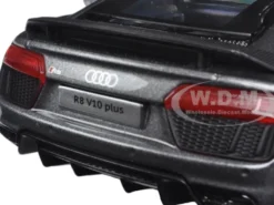 Audi R8 V10 Plus Grey Special Edition 1/24 Diecast Model Car Maisto 31513
