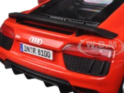 Audi R8 V10 Plus Red Special Edition 1/24 Diecast Model Car Maisto 31513