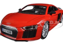 Audi R8 V10 Plus Red Special Edition 1/24 Diecast Model Car Maisto 31513