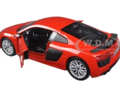 Audi R8 V10 Plus Red Special Edition 1/24 Diecast Model Car Maisto 31513