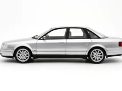 Audi S4 (C4) 4.2 V8 Crystal Silver Metallic Limited Edition to 2000 pieces Worldwide 1/18 Model Car by Otto Mobile