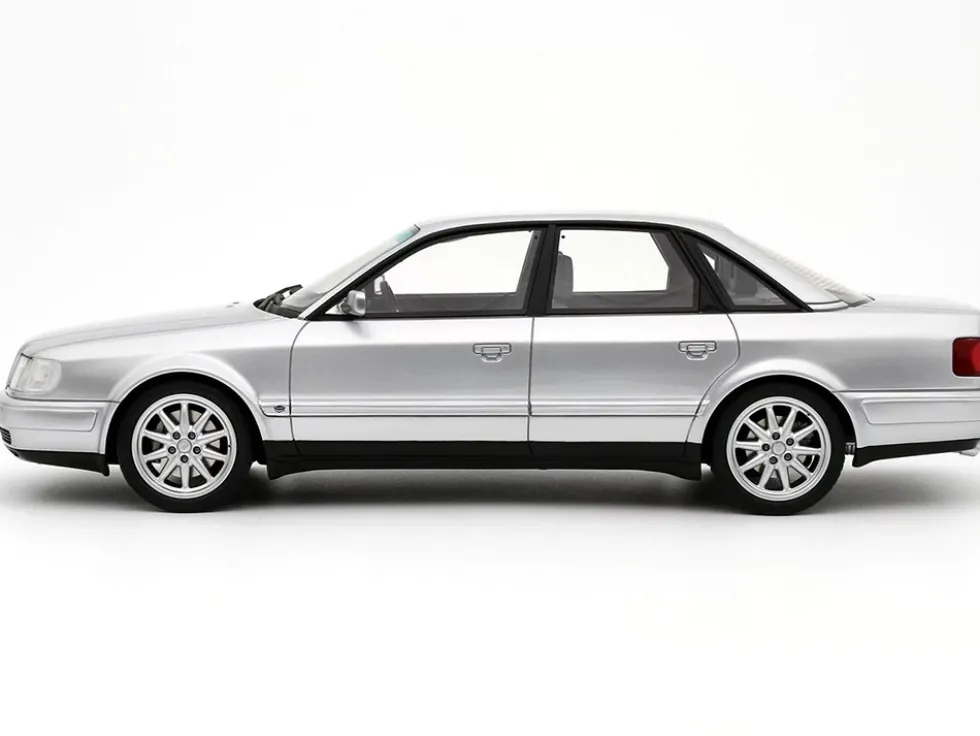 Audi S4 (C4) 4.2 V8 Crystal Silver Metallic Limited Edition to 2000 pieces Worldwide 1/18 Model Car by Otto Mobile