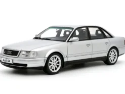 Audi S4 (C4) 4.2 V8 Crystal Silver Metallic Limited Edition to 2000 pieces Worldwide 1/18 Model Car by Otto Mobile