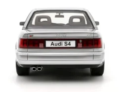 Audi S4 (C4) 4.2 V8 Crystal Silver Metallic Limited Edition to 2000 pieces Worldwide 1/18 Model Car by Otto Mobile