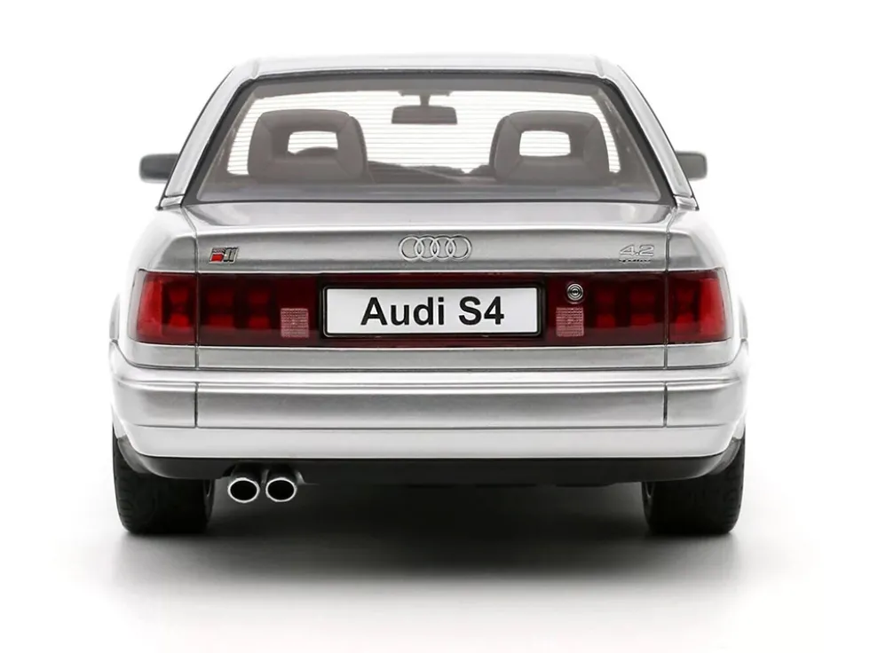 Audi S4 (C4) 4.2 V8 Crystal Silver Metallic Limited Edition to 2000 pieces Worldwide 1/18 Model Car by Otto Mobile