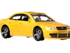 Audi S4 Quattro with Sunroof Yellow Deutschland Design Series Diecast Model Car Hot Wheels HCJ95