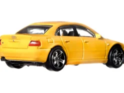 Audi S4 Quattro with Sunroof Yellow Deutschland Design Series Diecast Model Car Hot Wheels HCJ95
