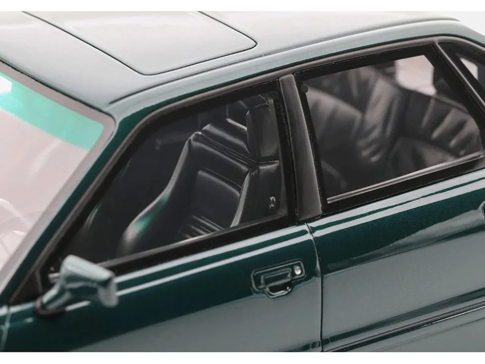 1993 Audi S2 Sedan Emerald Green Metallic Limited Edition to 2000 pieces Worldwide 1/18 Model Car by Otto Mobile