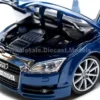 2007 Audi TT Blue 1/18 Diecast Car Model Motormax 73177