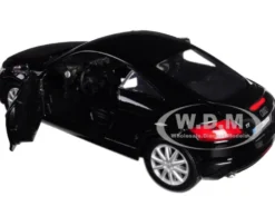 Audi TT Coupe Black 1/24 Diecast Model Car Motormax 73340