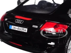 Audi TT Coupe Black 1/24 Diecast Model Car Motormax 73340