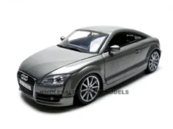 2007 Audi TT Coupe Grey 1/18 Diecast Car Model Motormax 73177