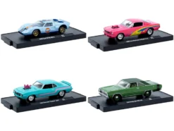 Auto-Drivers Set of 4 pieces in Blister Packs Release S07 Limited Edition to 7500 pieces Worldwide 1/64 Diecast Model Cars by M2 Machines