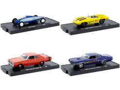 Auto-Drivers Set of 4 pieces in Blister Packs Release 126 Limited Edition to 9600 pieces Worldwide 1/64 Diecast Model Cars by M2 Machines