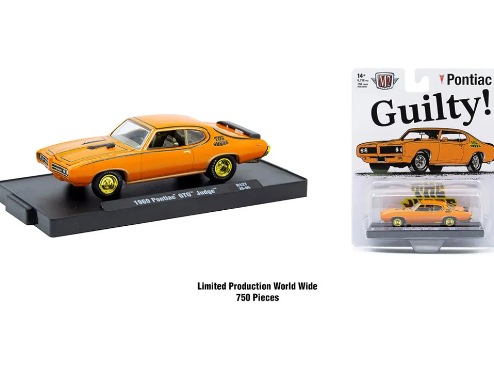 Auto-Drivers Set of 4 pieces in Blister Packs Release 127 Limited Edition to 7500 pieces Worldwide 1/64 Diecast Model Cars by M2 Machines