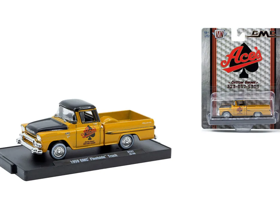 Auto-Drivers Set of 4 pieces in Blister Packs Release 127 Limited Edition to 7500 pieces Worldwide 1/64 Diecast Model Cars by M2 Machines
