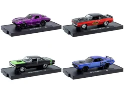 Auto-Drivers Set of 4 pieces in Blister Packs Release 128 Limited Edition to 9600 pieces Worldwide 1/64 Diecast Model Cars by M2 Machines