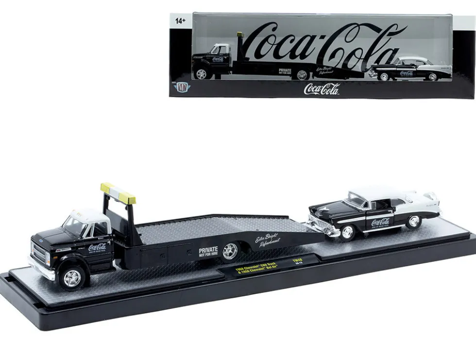 Auto Haulers "Coca-Cola" Set of 3 pieces Release 48 Limited Edition to 4800 pieces Worldwide 1/64 Diecast Models by M2 Machines