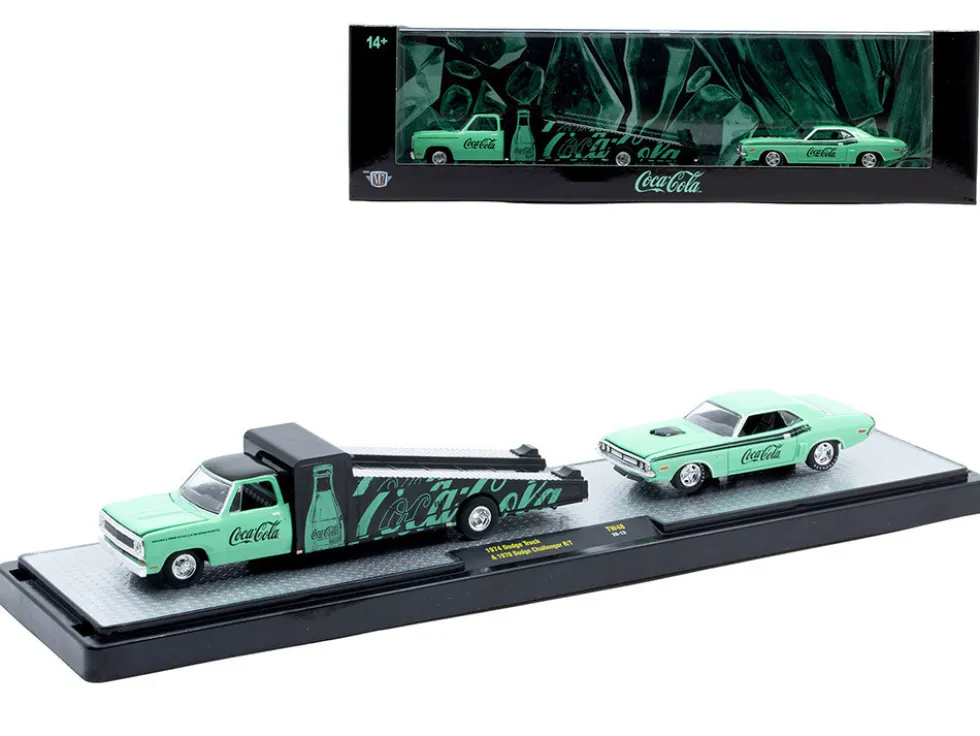 Auto Haulers "Coca-Cola" Set of 3 pieces Release 48 Limited Edition to 4800 pieces Worldwide 1/64 Diecast Models by M2 Machines