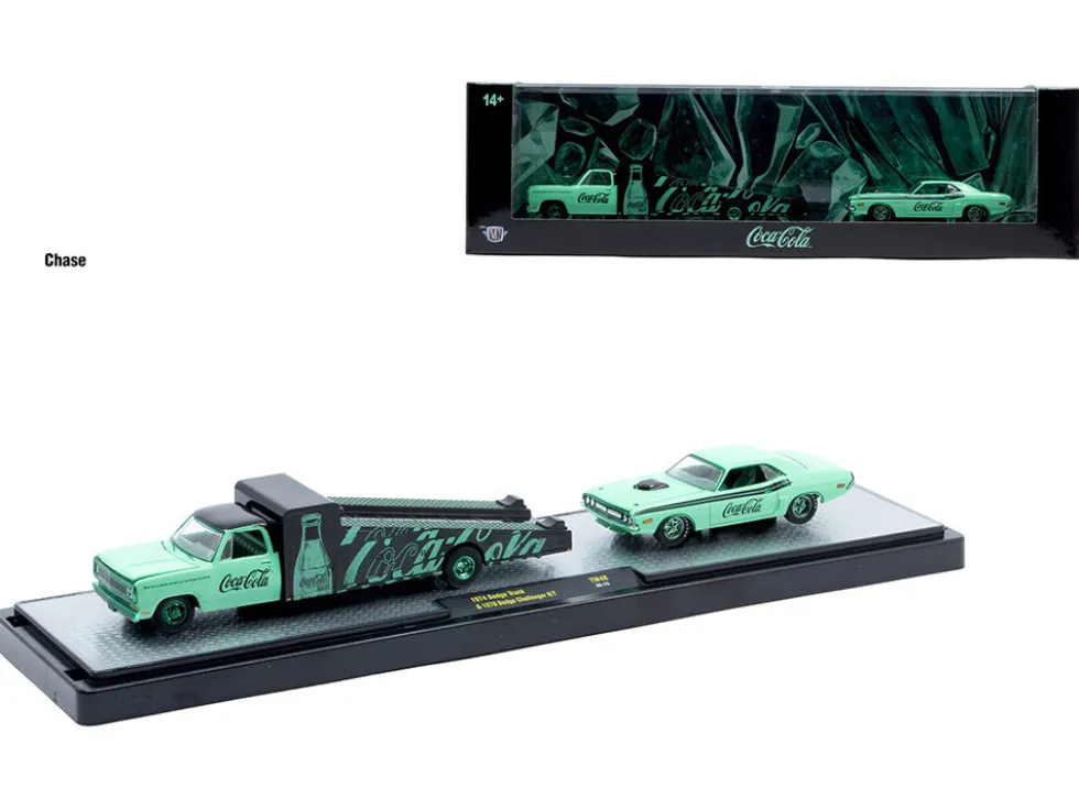Auto Haulers "Coca-Cola" Set of 3 pieces Release 48 Limited Edition to 4800 pieces Worldwide 1/64 Diecast Models by M2 Machines