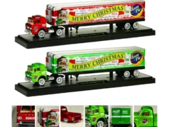 Auto Haulers Release 13 Moon Pie Christmas Edition Set of 2 pieces 1/64 Diecast Models M2 Machines 36000-13