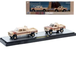 Auto Haulers Set of 3 Trucks Release 95 Limited Edition to 6000 pieces Worldwide 1/64 Diecast Models by M2 Machines