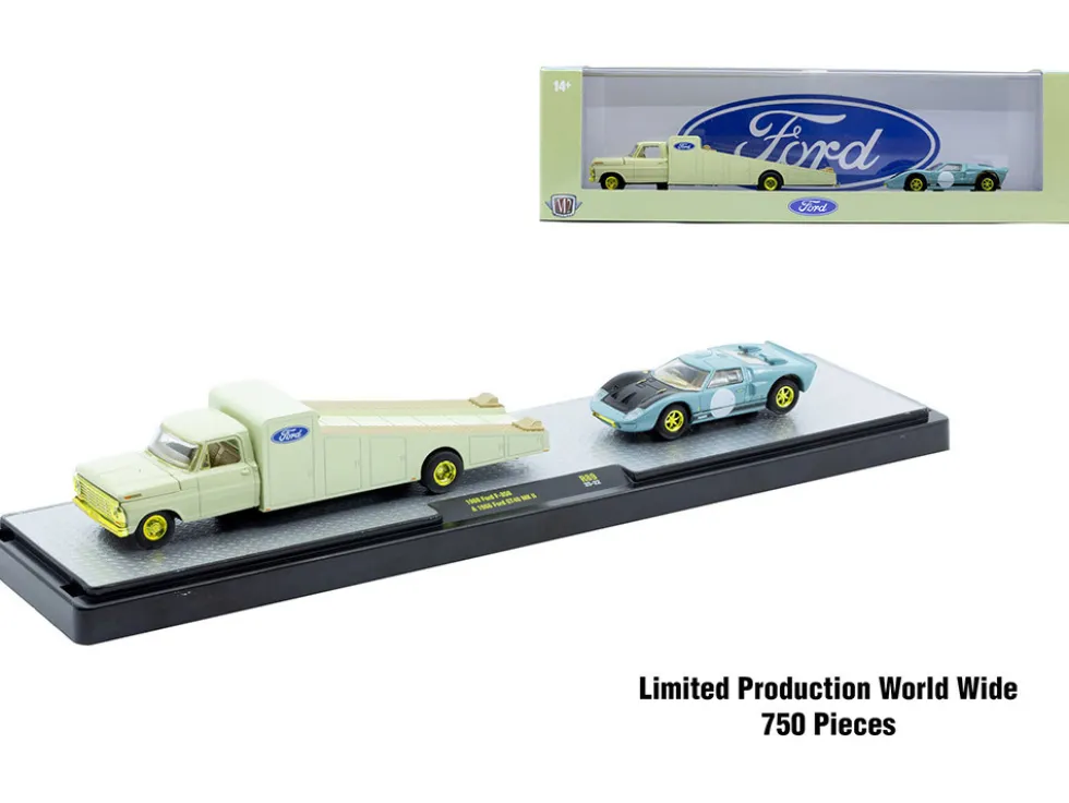 Auto Haulers Set of 3 Trucks Release 89 Limited Edition to 8000 pieces Worldwide 1/64 Diecast Models by M2 Machines