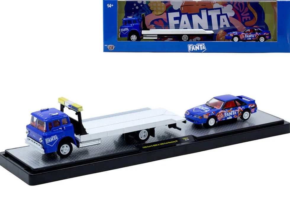 Auto Haulers "Soda" Set of 3 pieces Release 44 Limited Edition to 5750 pieces Worldwide 1/64 Diecast Models by M2 Machines