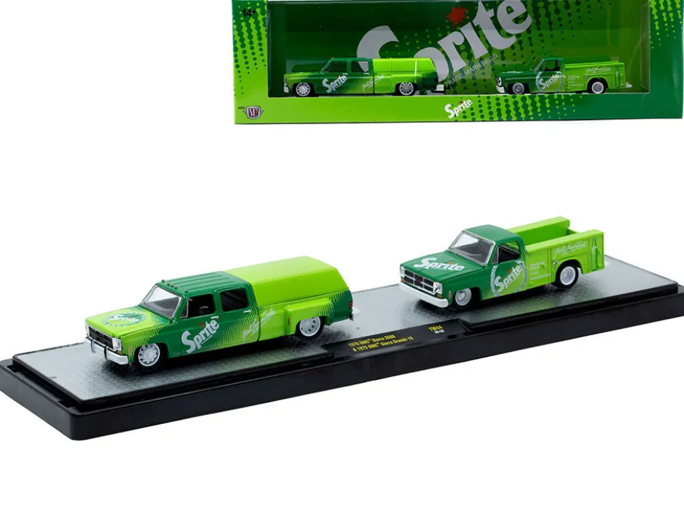 Auto Haulers "Soda" Set of 3 pieces Release 44 Limited Edition to 5750 pieces Worldwide 1/64 Diecast Models by M2 Machines