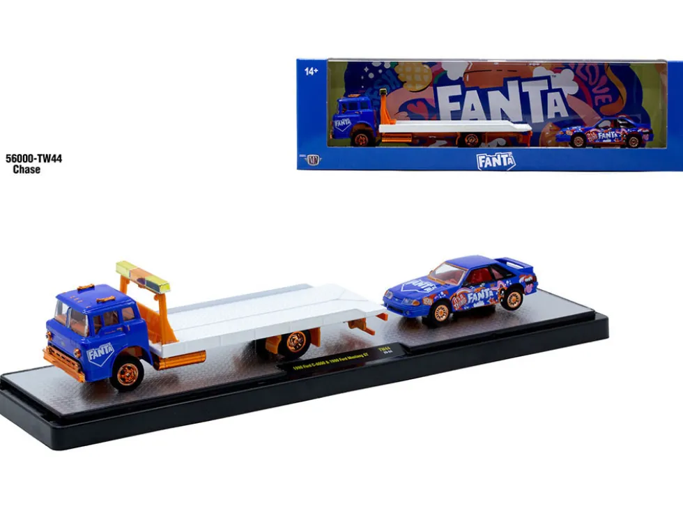 Auto Haulers "Soda" Set of 3 pieces Release 44 Limited Edition to 5750 pieces Worldwide 1/64 Diecast Models by M2 Machines