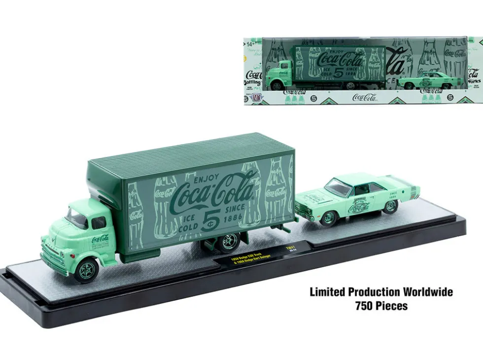 Auto Haulers "Soda" Set of 3 pieces Release 41 Limited Edition to 8200 pieces Worldwide 1/64 Diecast Models by M2 Machines