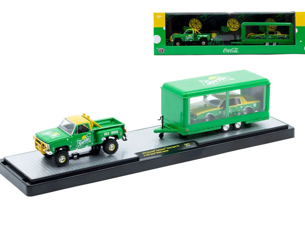 Auto Haulers "Soda" Set of 3 pieces Release 41 Limited Edition to 8200 pieces Worldwide 1/64 Diecast Models by M2 Machines