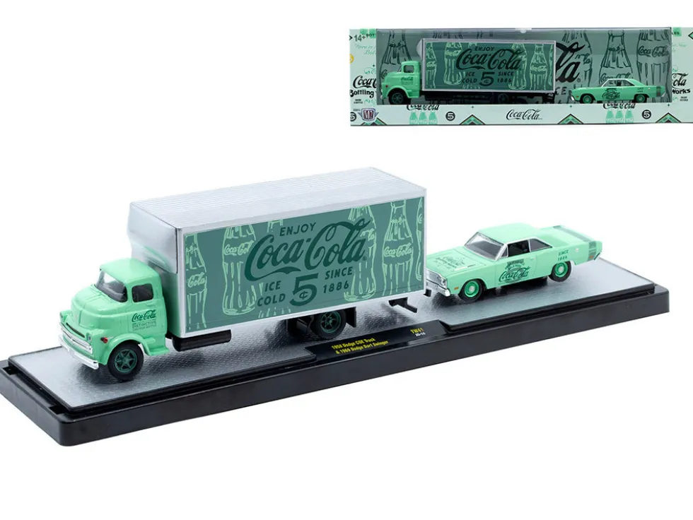 Auto Haulers "Soda" Set of 3 pieces Release 41 Limited Edition to 8200 pieces Worldwide 1/64 Diecast Models by M2 Machines