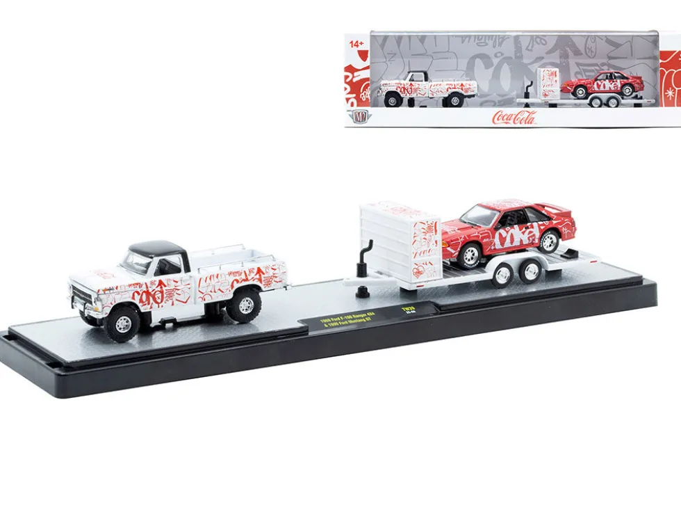 Auto Haulers "Soda" Set of 3 pieces Release 39 Limited Edition to 8000 pieces Worldwide 1/64 Diecast Models by M2 Machines