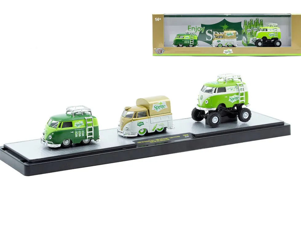 Auto Haulers "Soda" Set of 3 pieces Release 39 Limited Edition to 8000 pieces Worldwide 1/64 Diecast Models by M2 Machines